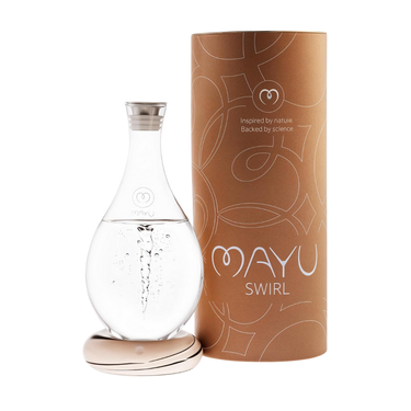 Mayu Swirl Structured Water Carafe